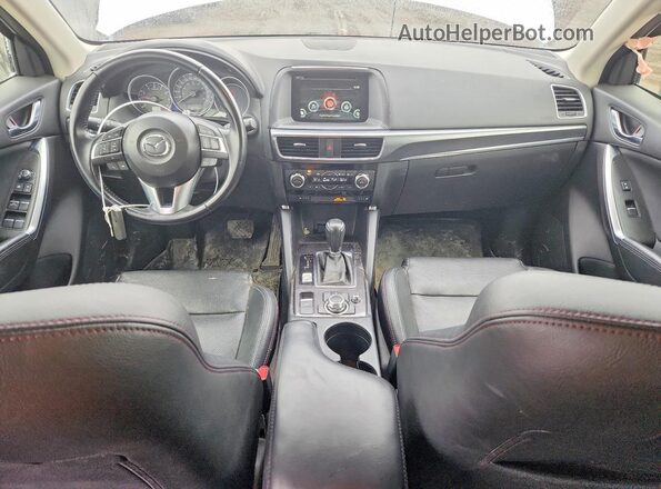 JM3KE4DYXG0730579 2016 MAZDA CX-5 White Widok deski rozdzielczej