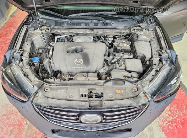 JM3KE4DYXG0828916 2016 MAZDA CX-5 Gray ძრავის განყოფილების ხედი