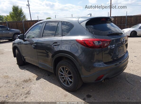 JM3KE4DYXG0848261 2016 MAZDA CX-5 Черный Задняя левая четверть