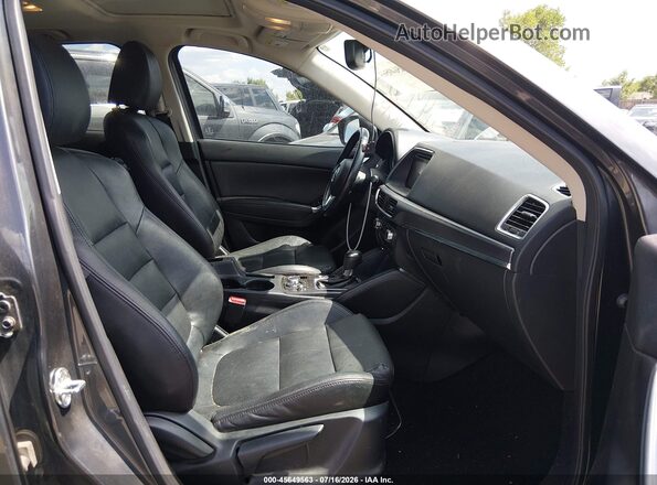 JM3KE4DYXG0848261 2016 MAZDA CX-5 Черный Вид салона спереди