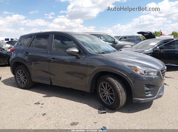 JM3KE4DYXG0848261 2016 MAZDA CX-5 Черный Вид задней части салона