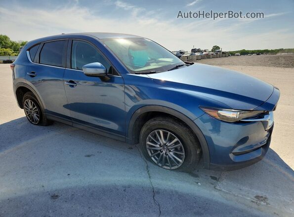 JM3KFABL0H0187716 2017 MAZDA CX-5 Blue Առջևի աջ