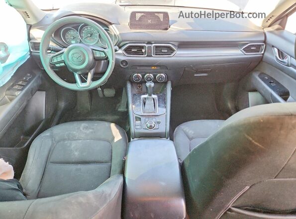 JM3KFABL0H0187716 2017 MAZDA CX-5 Blue Առջևի վահանակի տեսք