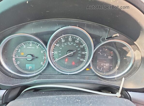 JM3KFABL0H0187716 2017 MAZDA CX-5 Blue Սարքավորումների վահանակի տեսք