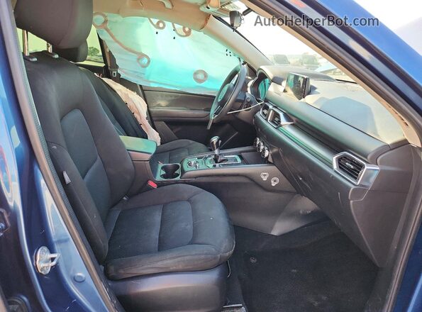 JM3KFABL0H0187716 2017 MAZDA CX-5 Blue Սալոնի դիմացի տեսք