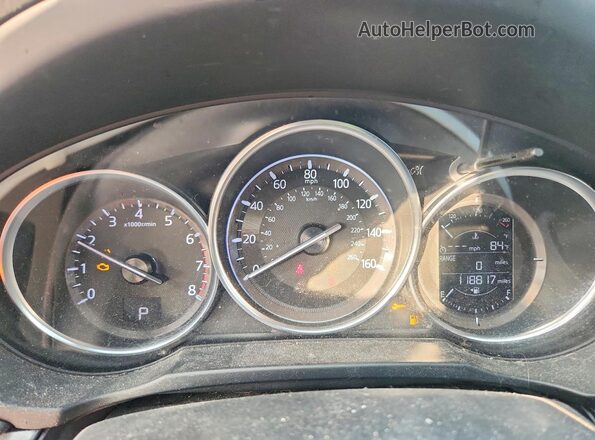 JM3KFABL3H0110774 2017 MAZDA CX-5 Silver Instrument cluster view