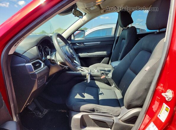 JM3KFABL3H0134346 2017 MAZDA CX-5 Red Вид салону спереду
