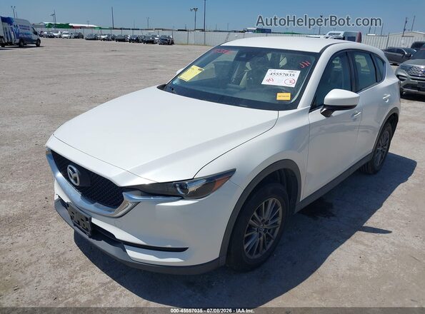 JM3KFABL6H0165400 2017 MAZDA CX-5 White Przód lewy