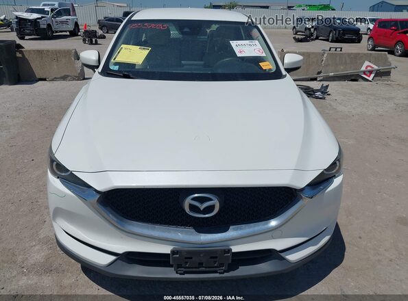 JM3KFABL6H0165400 2017 MAZDA CX-5 White Widok zestawu wskaźników