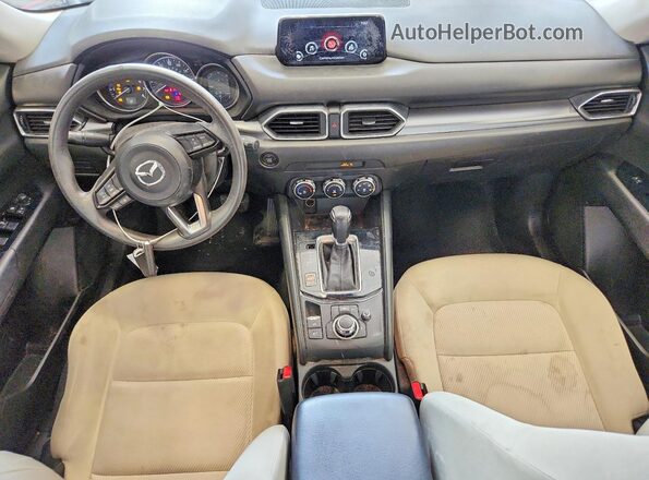 JM3KFABL6H0213073 2017 MAZDA CX-5 Red Dashboard view