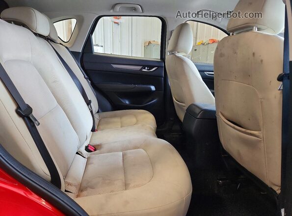 JM3KFABL6H0213073 2017 MAZDA CX-5 Red Rear interior view