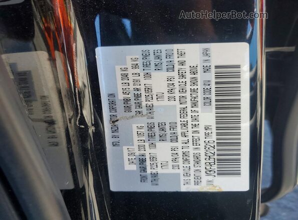 JM3KFABL6H0216216 2017 MAZDA CX-5 Black Widok naklejki z numerem VIN