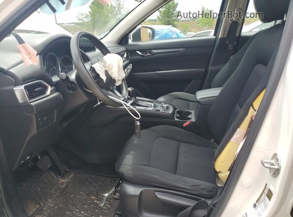 JM3KFABLXH0186718 2017 MAZDA CX-5 White წინა სალონის ხედი