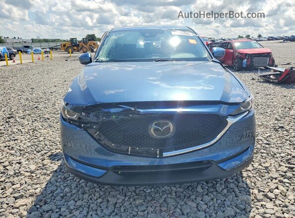 JM3KFABM0J0330873 2018 MAZDA CX-5 Blue წინა ხედი