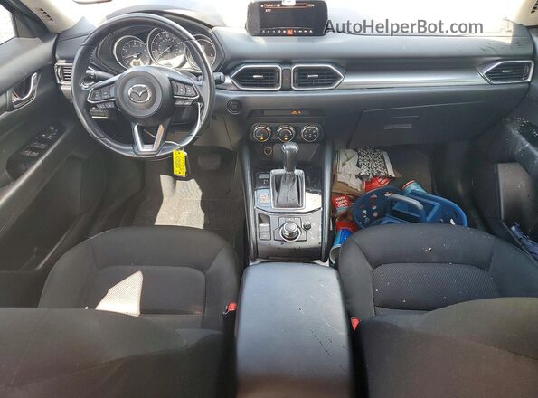 JM3KFABM0J0330873 2018 MAZDA CX-5 Blue წინა პანელის ხედი
