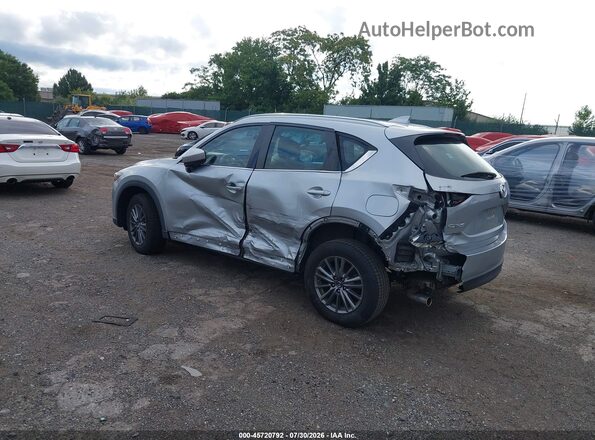 JM3KFABM0J0416474 2018 MAZDA CX-5 Silver Trasero izquierdo
