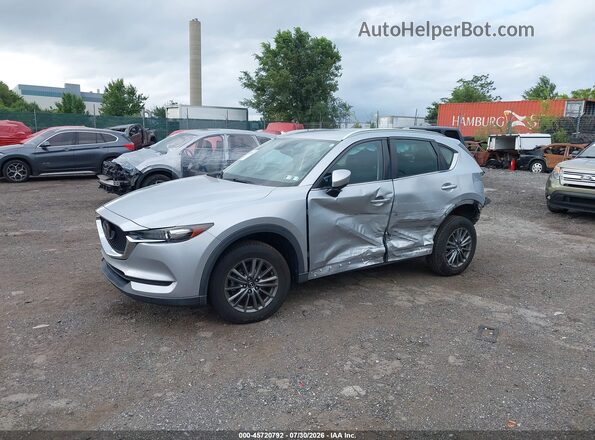 JM3KFABM0J0416474 2018 MAZDA CX-5 Silver Vista tres cuartos delantera izquierda