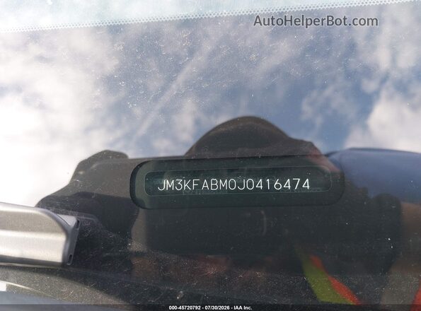 JM3KFABM0J0416474 2018 MAZDA CX-5 Silver Vista del compartimento del motor