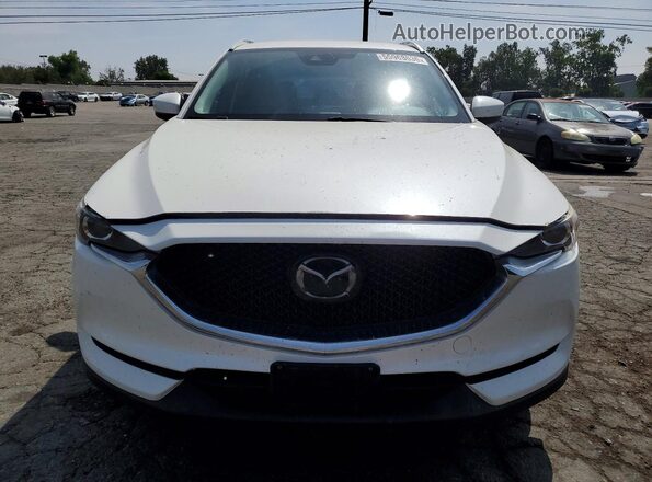 JM3KFABM0J1334559 2018 MAZDA CX-5 White წინა ხედი