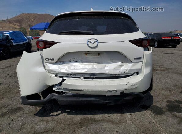JM3KFABM0J1334559 2018 MAZDA CX-5 White უკანა ხედი
