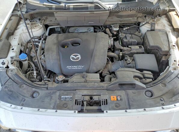 JM3KFABM0J1334559 2018 MAZDA CX-5 White ძრავის განყოფილების ხედი