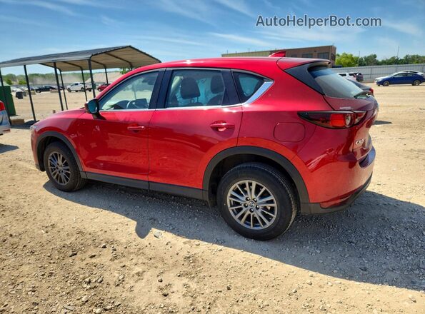 JM3KFABM0L0761281 2020 MAZDA CX-5 Red უკანა მარცხენა