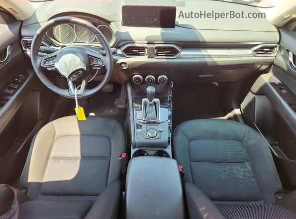 JM3KFABM1M0332300 2021 MAZDA CX-5 Red Widok deski rozdzielczej