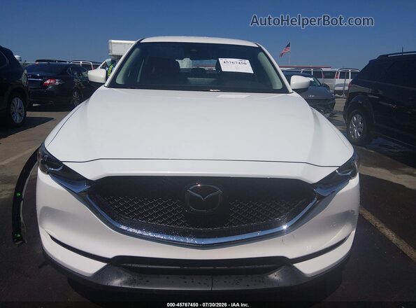 JM3KFABM1M0361263 2021 MAZDA CX-5 White ხელსაწყოთა პანელის ხედი