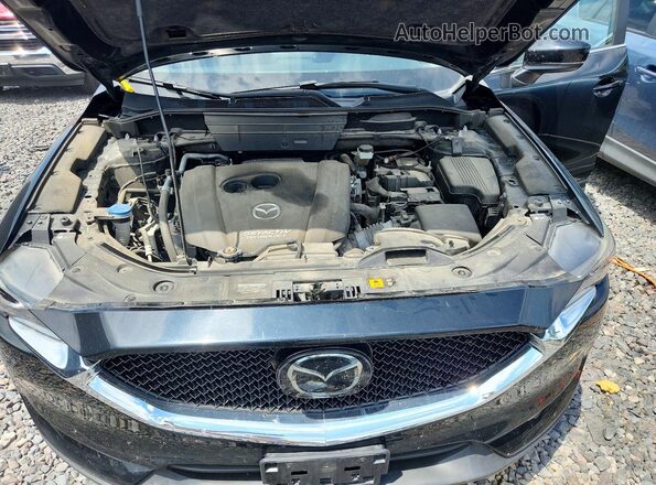 JM3KFABM3J1439547 2018 MAZDA CX-5 Black Widok wnętrza z tyłu