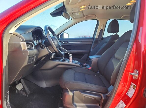 JM3KFABM3L0736097 2020 MAZDA CX-5 Red Вид салону спереду