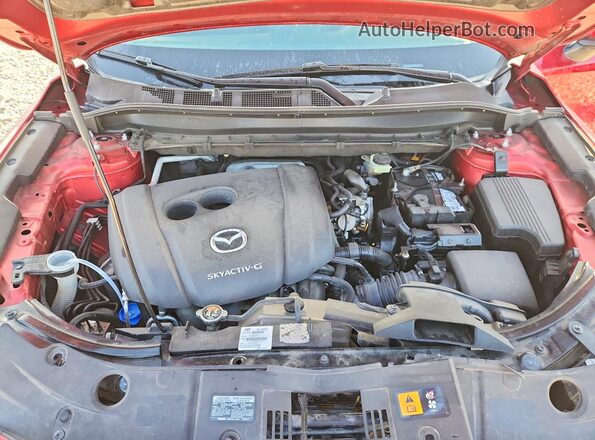JM3KFABM3L0736097 2020 MAZDA CX-5 Red Вид підкапотного простору