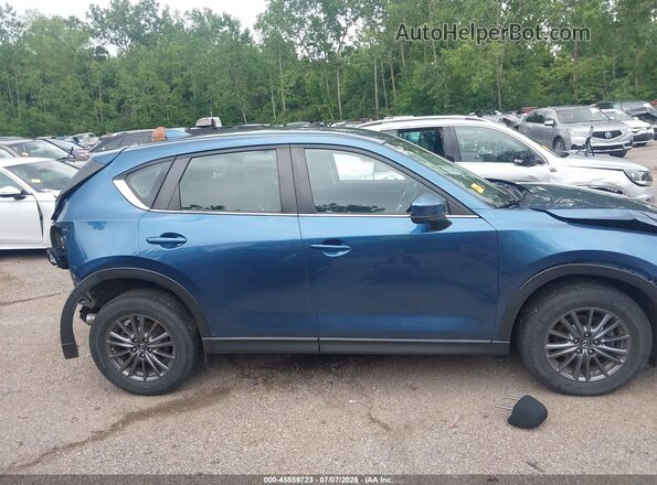 JM3KFABM4J1432381 2018 MAZDA CX-5 Синий Панорамный вид салона 360°