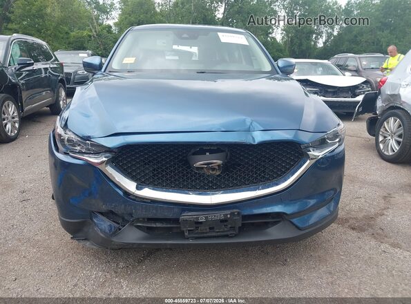 JM3KFABM4J1432381 2018 MAZDA CX-5 Синий Вид задней части салона