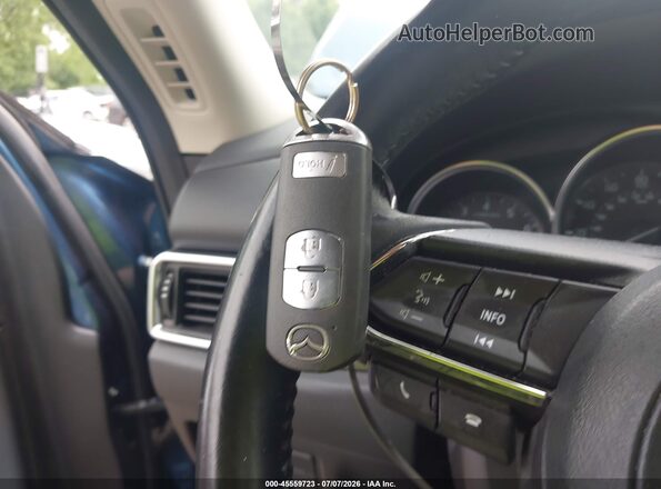 JM3KFABM4J1432381 2018 MAZDA CX-5 Синий Вид панели приборов