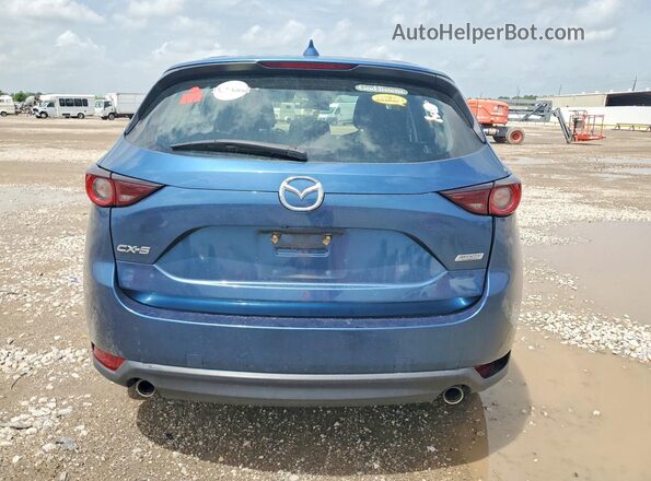 JM3KFABM4K1682060 2019 MAZDA CX-5 Blue Rear view