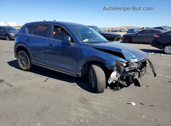 JM3KFABM5J1390075 2018 MAZDA CX-5 Blue Delantero derecho