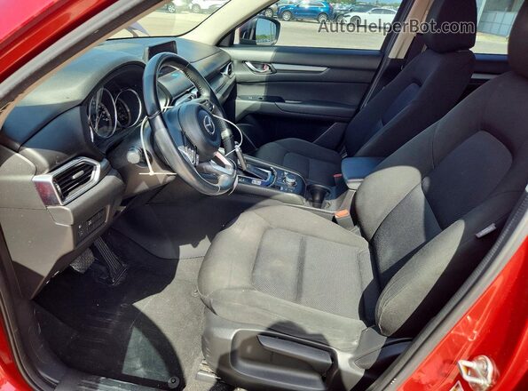 JM3KFABM5K0523974 2019 MAZDA CX-5 Red Front interior view