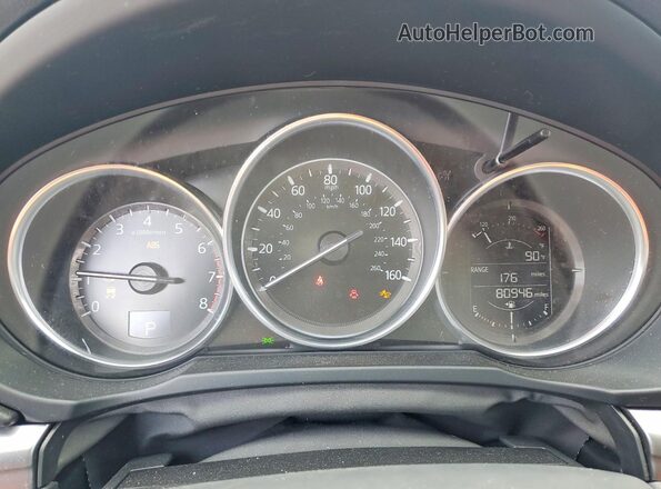 JM3KFABM5K1595333 2019 MAZDA CX-5 Красный Вид щитка приборов