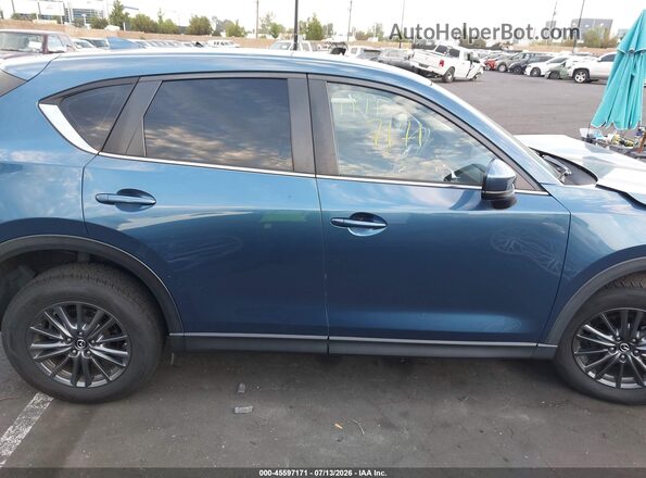 JM3KFABM6K0541352 2019 MAZDA CX-5 Blue Սալոնի 360 աստիճան տեսք