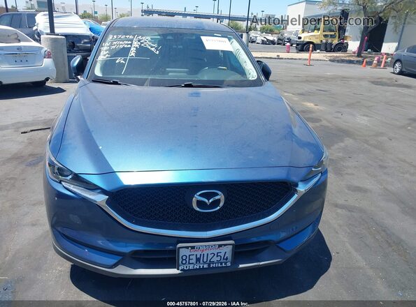JM3KFABM7J1432519 2018 MAZDA CX-5 Синий Вид задней части салона