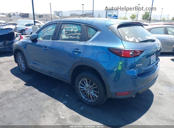 JM3KFABM7J1432519 2018 MAZDA CX-5 Синий Задняя левая четверть