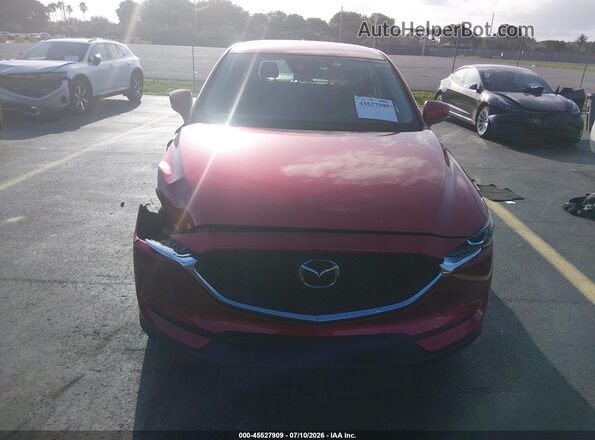 JM3KFABM8L0777910 2020 MAZDA CX-5 Red Սալոնի հետևի տեսք