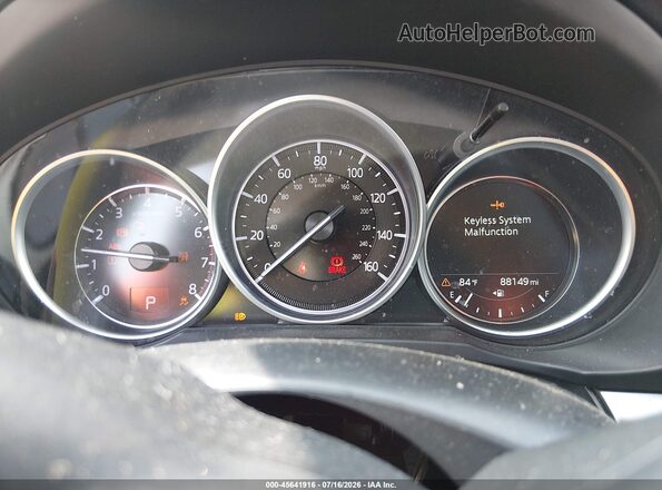 JM3KFABM8L0847079 2020 MAZDA CX-5 Black Vista de los asientos traseros