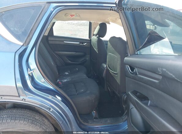 JM3KFABM9M0334733 2021 MAZDA CX-5 Blue VIN კოდის სტიკერის ხედი