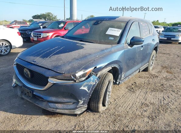 JM3KFABM9M0334733 2021 MAZDA CX-5 Blue წინა ხედი