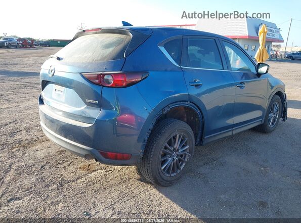 JM3KFABM9M0334733 2021 MAZDA CX-5 Blue უკანა მარჯვენა