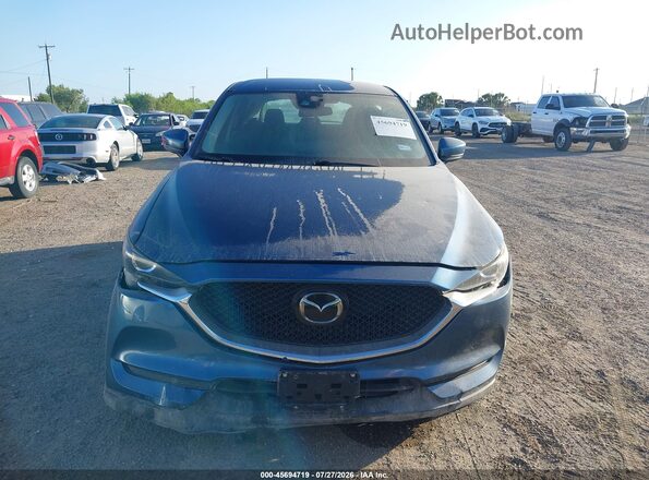 JM3KFABM9M0334733 2021 MAZDA CX-5 Blue წინა პანელის ხედი