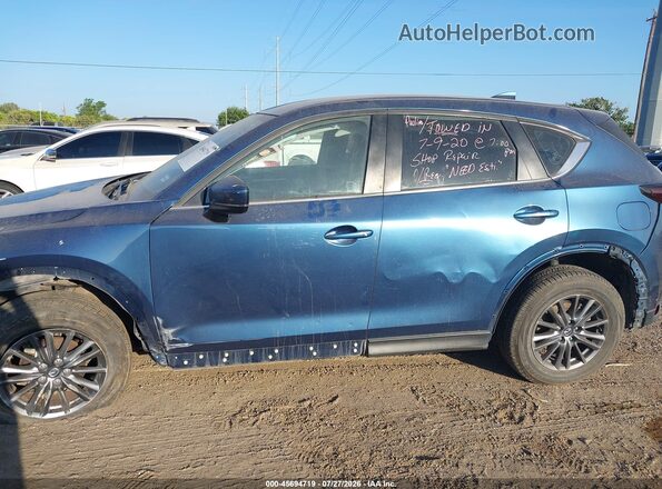 JM3KFABM9M0334733 2021 MAZDA CX-5 Blue უკანა სალონის ხედი