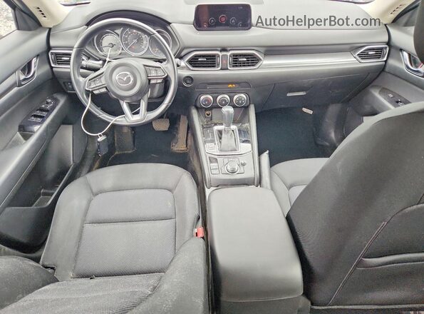 JM3KFABMXL0741071 2020 MAZDA CX-5 Black წინა პანელის ხედი