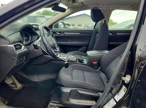 JM3KFABMXL0741071 2020 MAZDA CX-5 Black წინა სალონის ხედი
